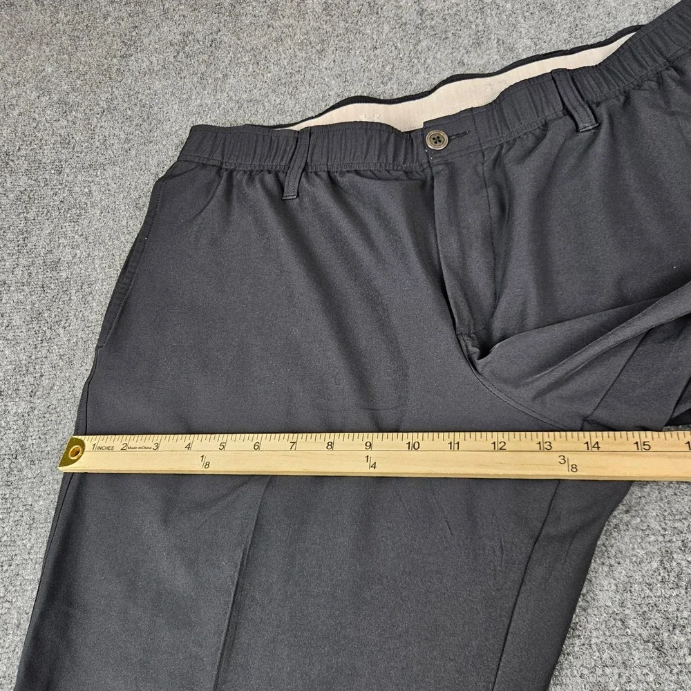 Under Armour Mens Golf Pants Black Performance Stretch Trousers 40/30 RN96510